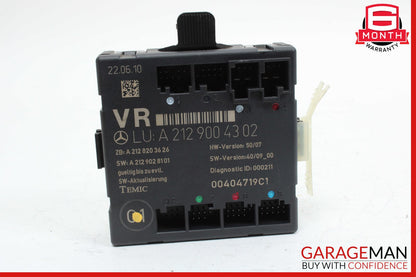 08-18 Mercedes W211 C300 E400 Front Right Side Door Control Module OEM