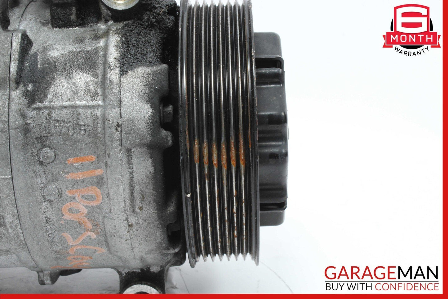 11-17 Porsche Cayenne S 958 AC A/C Air Conditioning Compressor Pump Assembly OEM