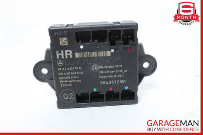 08-18 Mercedes X204 GLK350 C300 CLS550 Rear Right Side Door Control Module OEM