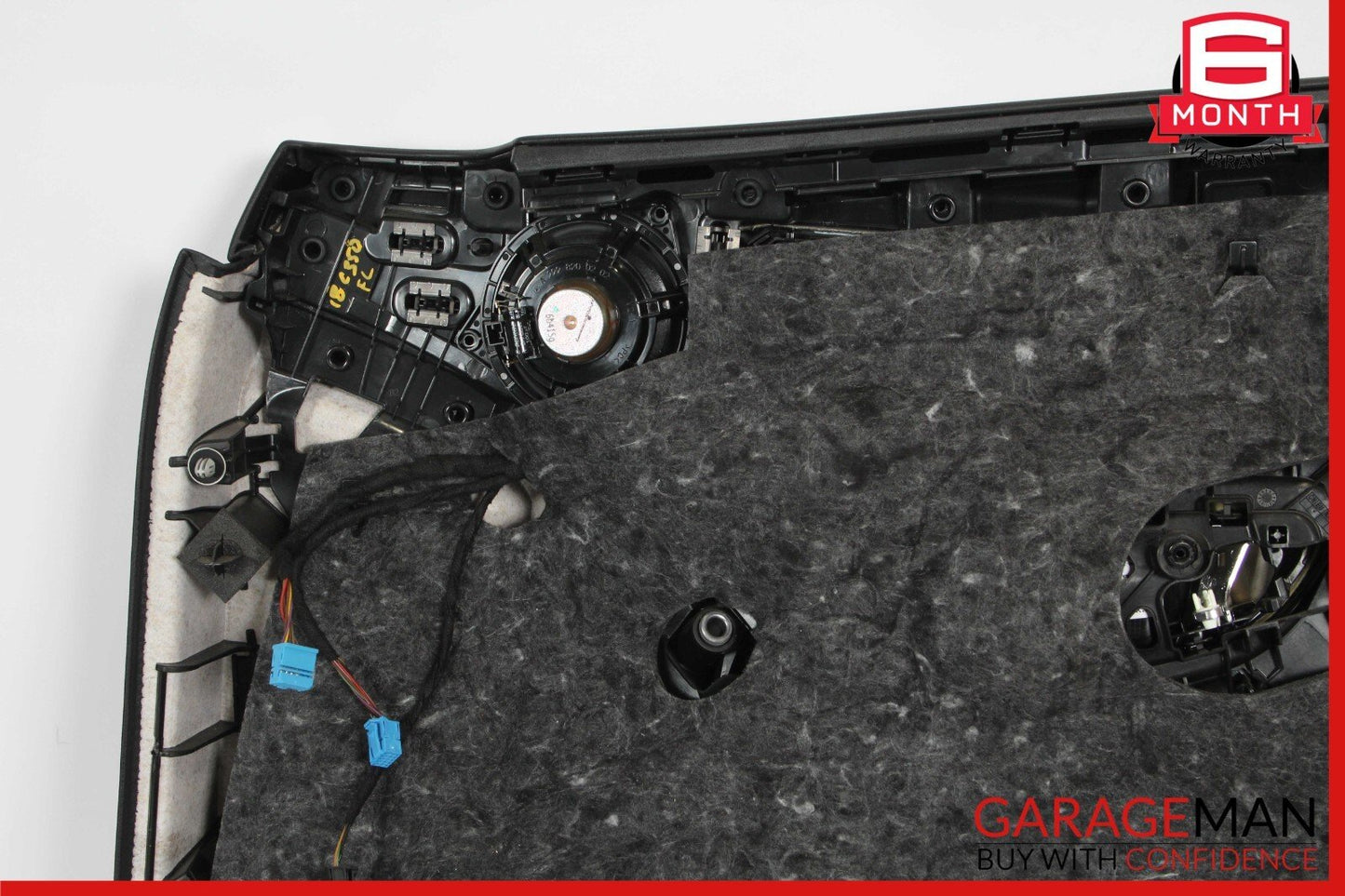 15-18 Mercedes W205 C300 C350e Front Left Interior Door Panel Anthracite Assy