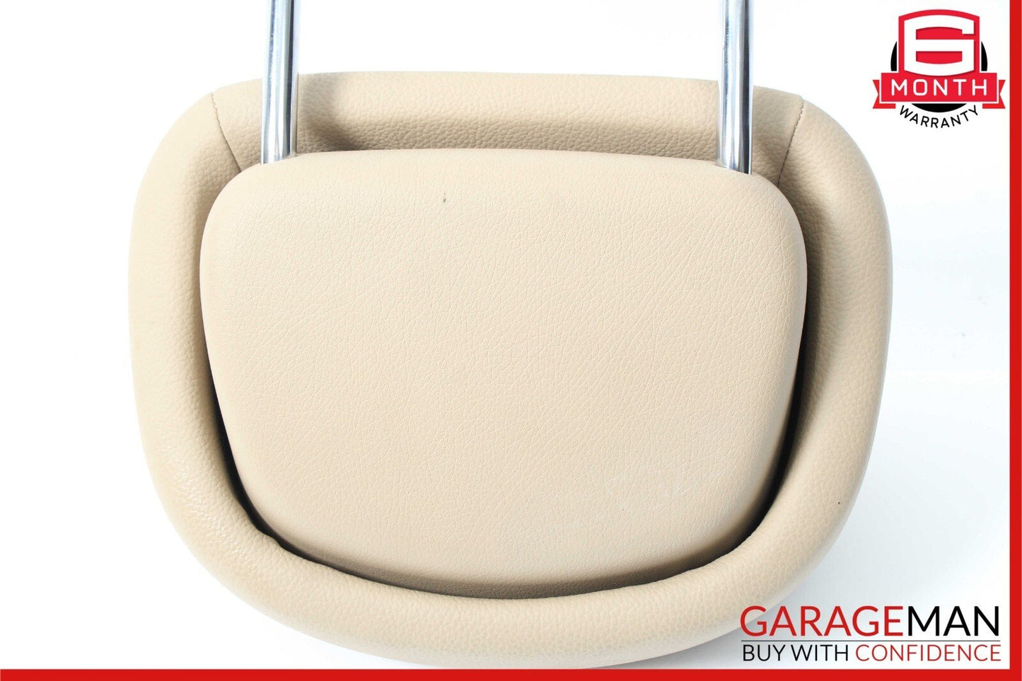 07-09 Mercedes E350 E63 AMG Front Left / Right Seat Headrest Head Rest Beige OEM