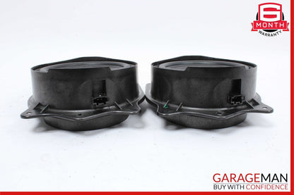 07-09 Mercedes W221 S550 Rear Left & Right Door Audio Sound Speaker Set of 2 OEM