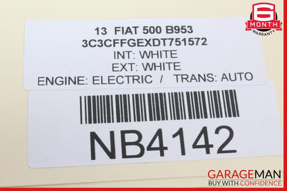 12-19 Fiat 500 Rear Window Power Regulator Motor 05182442AA