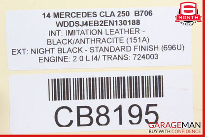14-18 Mercedes W117 CLA250 Front Right Seat Control Module Unit 1669006107 OEM