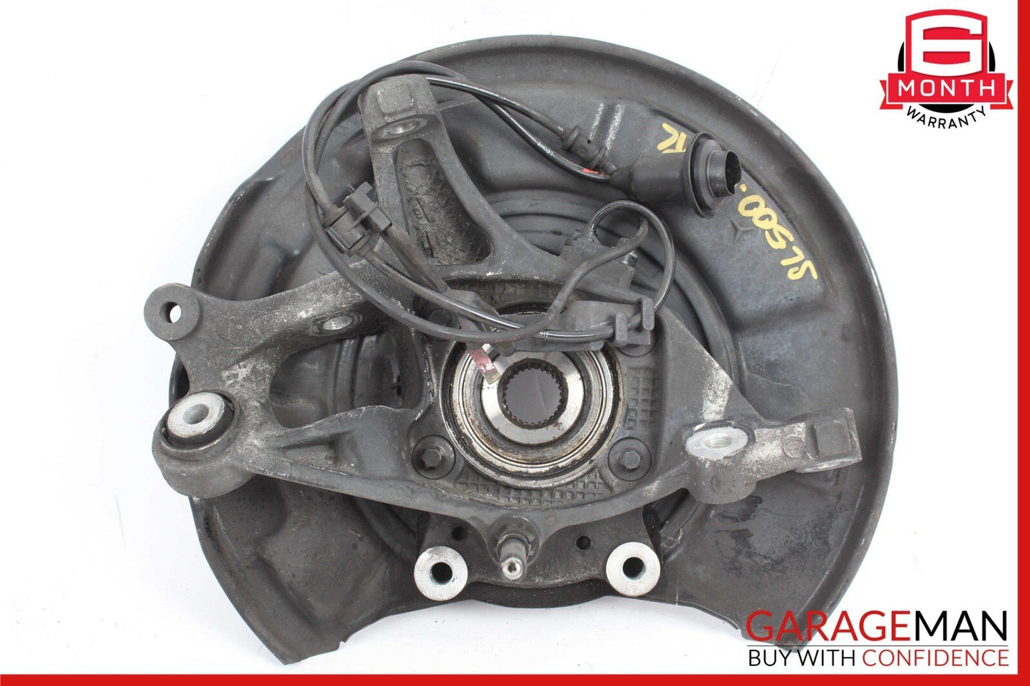 03-06 Mercedes R230 SL500 SL600 Rear Left Spindle Knuckle Hub Bearing Assy