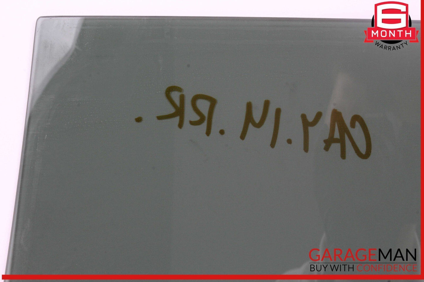 11-18 Porsche Cayenne 958 Rear Right Passenger Side Door Window Glass OEM