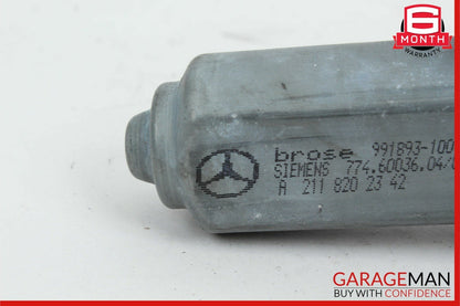 03-09 Mercedes W211 E500 E550 Rear Left Driver Side Window Regulator Motor OEM