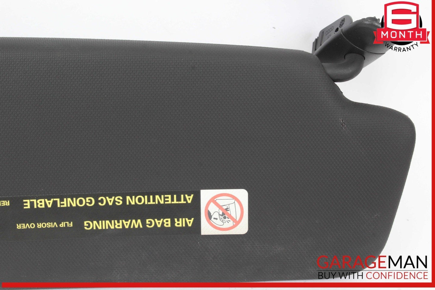 14-17 Audi SQ5 Front Left Driver Side Sun Visor Sunvisor Black 8K0857551 OEM