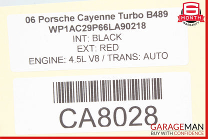 03-10 Porsche Cayenne Turbo Console Heated Seat Switch Control Button Unit OEM