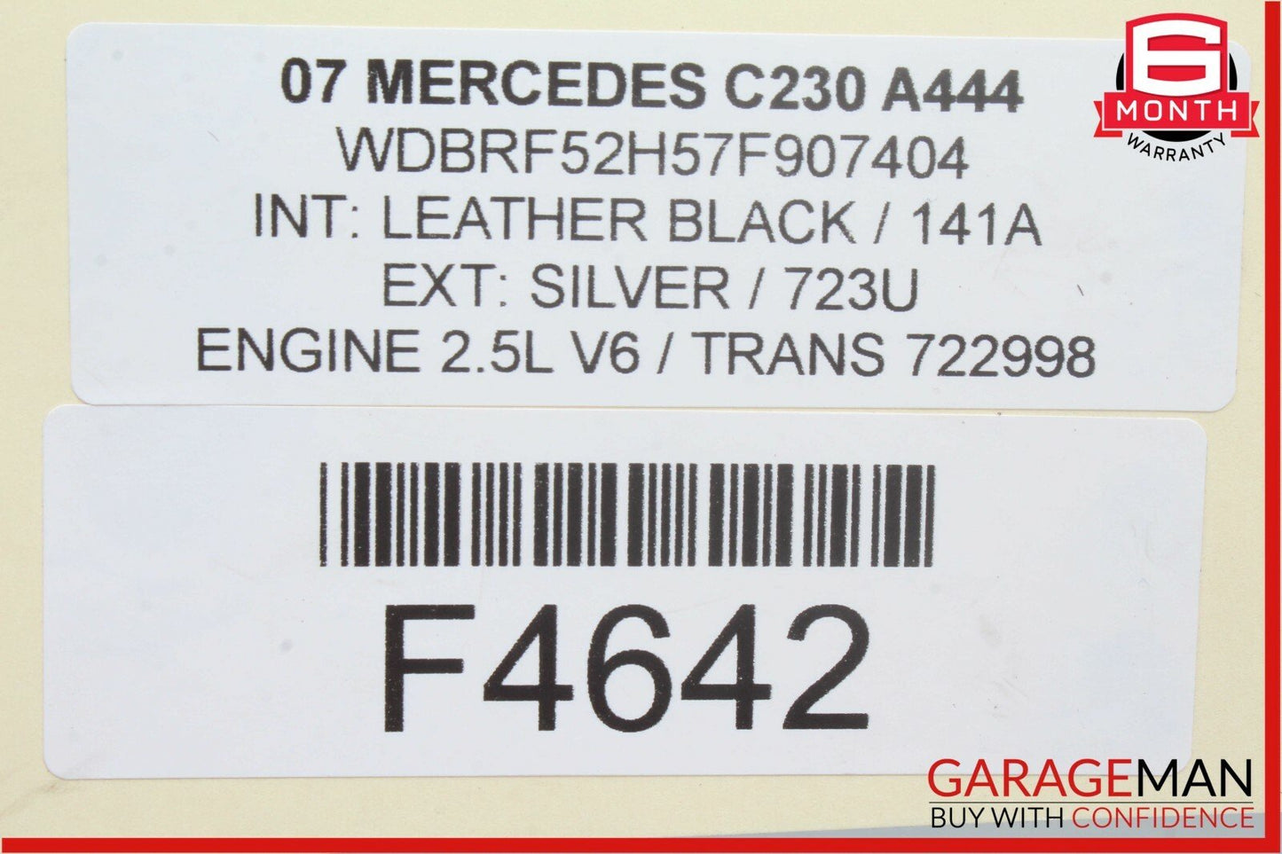 01-07 Mercedes W203 C230 Front Right Side Seat Adjustment Controller Switch OEM