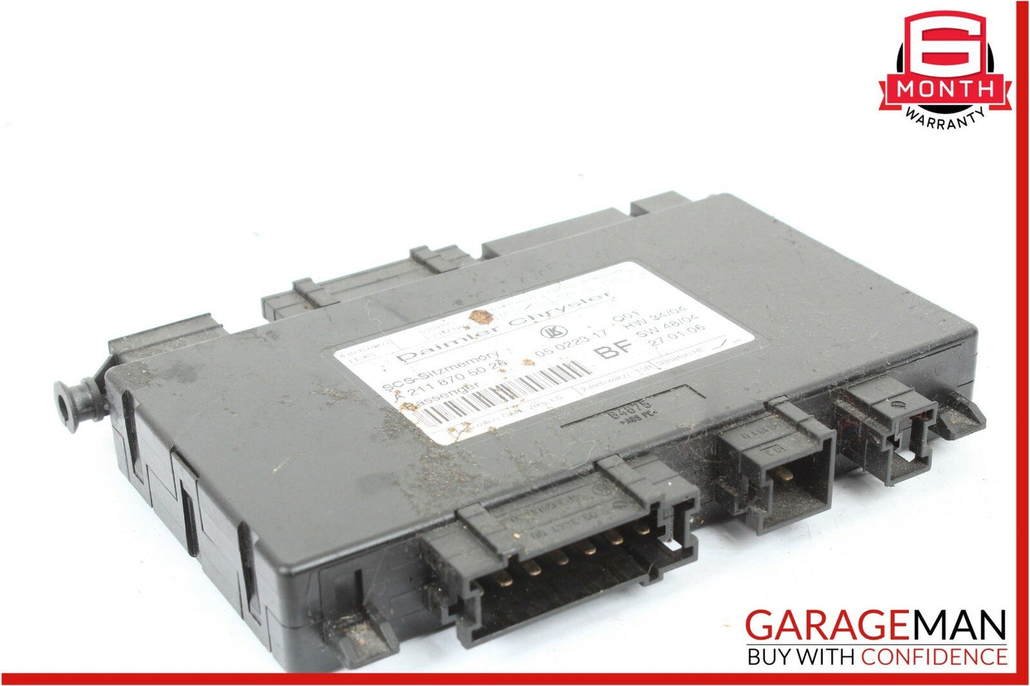 03-11 Mercedes SLK280 GL450 ML550 Front Right Passenger Side Seat Control Module