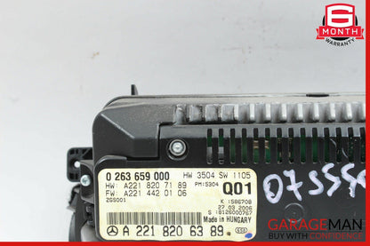 07-10 Mercedes W221 S550 Navigation Information Display Screen Monitor OEM