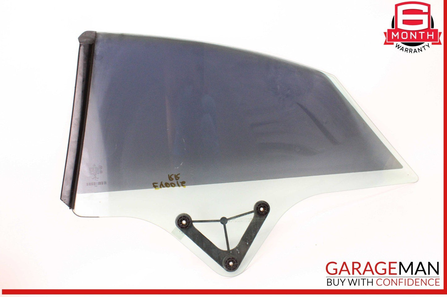 11-17 Mercedes W207 E400 E350 Rear Right Side Quarter Door Window Glass OEM