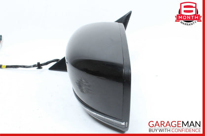 14-17 Maserati Ghibli Front Left Driver Side Mirror Door Rear View Black OEM
