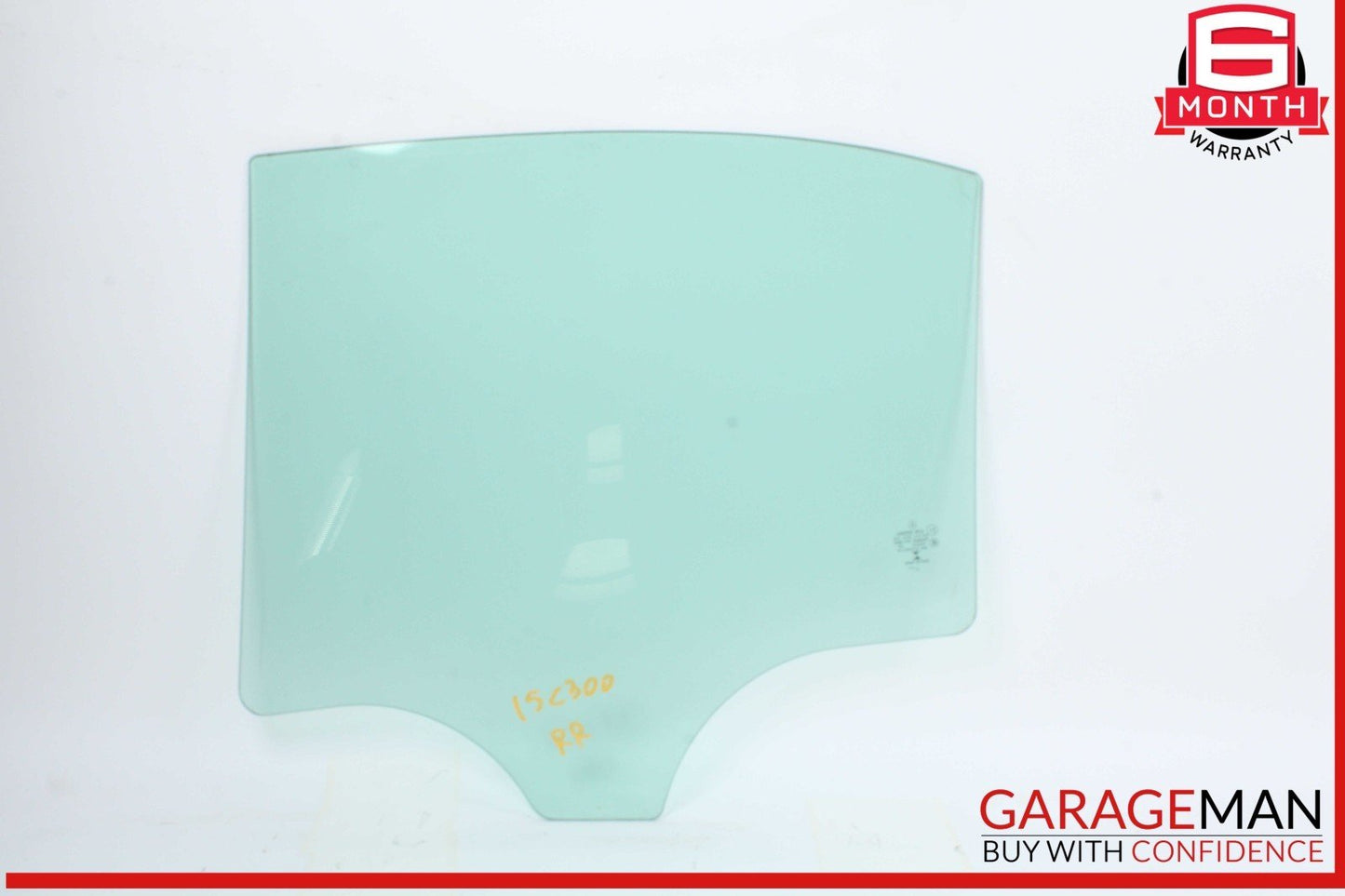 15-21 Mercedes W205 C300 C400 Rear Right Side Door Window Glass OEM
