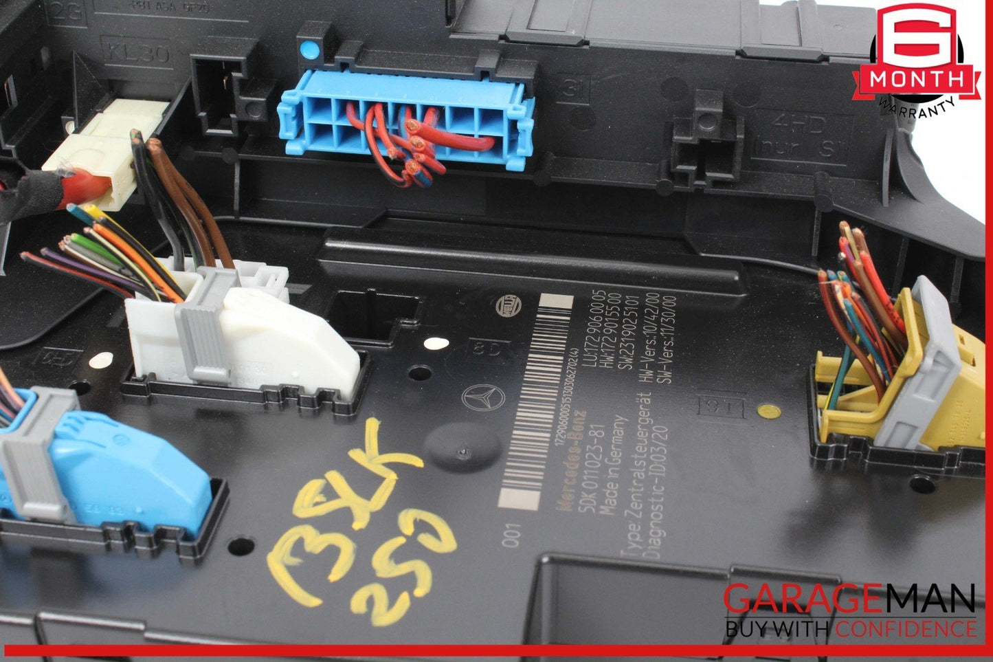 12-16 Mercedes R172 SLK250 SLK350 Rear Fuse Relay Box Module 1729060005 OEM