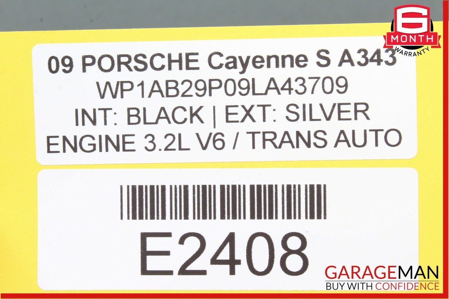 08-10 Porsche Cayenne S 957 Heated Seat Control Module OEM