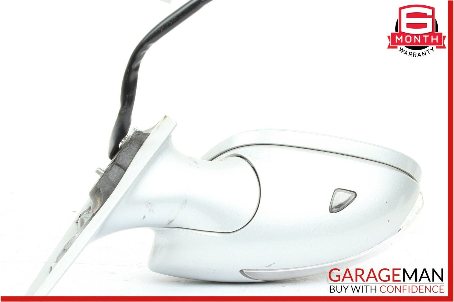 06-08 Mercedes W219 CLS500 Front Right Side Mirror Rear View Door Iridium Silver