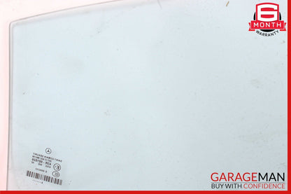 06-11 Mercedes W219 CLS550 CLS63 AMG Rear Left Side Door Window Glass Clear OEM