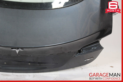 12-20 Tesla Model S Rear Liftgate Tailgate Hatch Trunk Lid Shell Glass Gray OEM