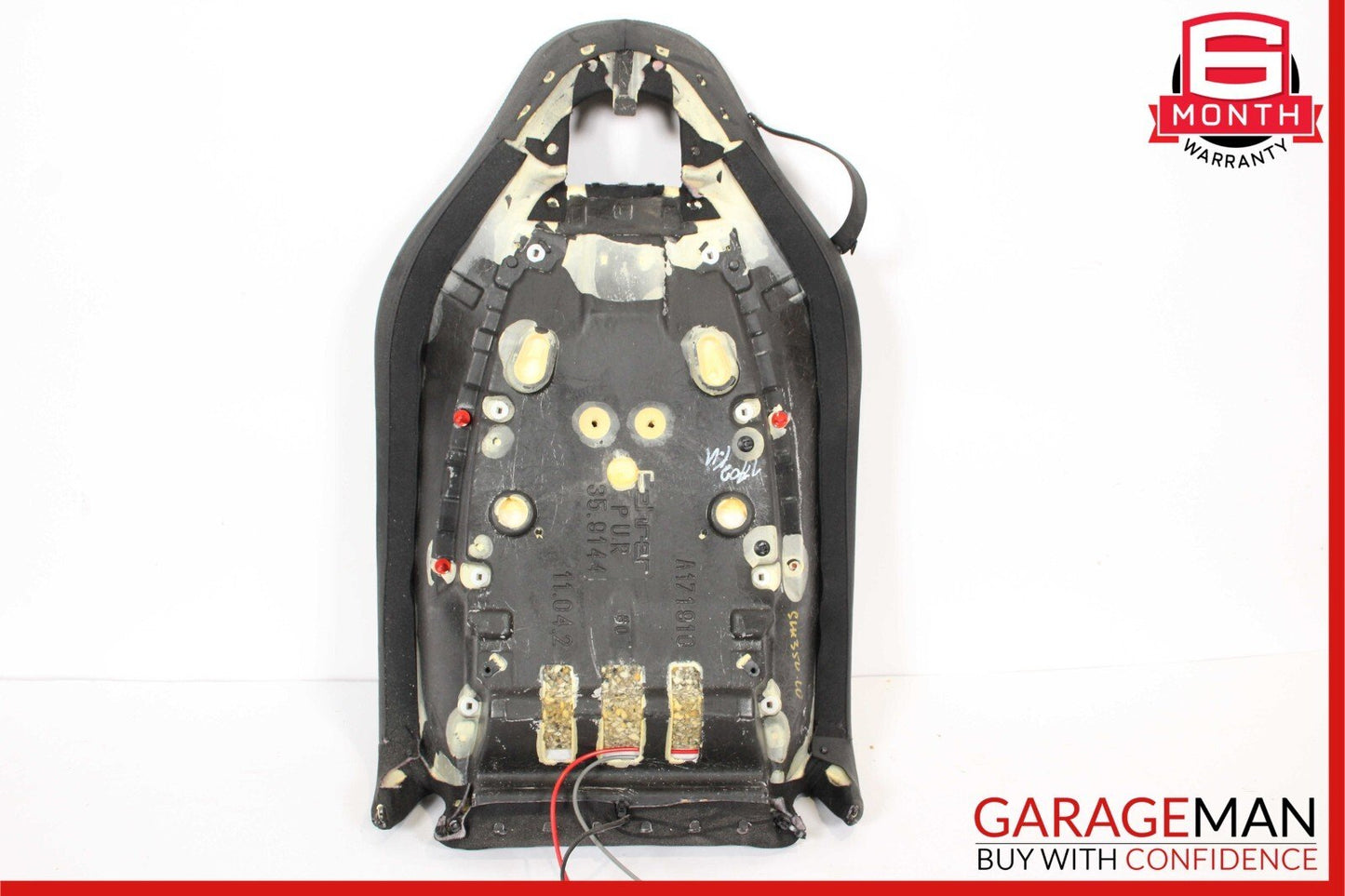 05-11 Mercedes R171 SLK280 SLK350 Front Right Side Upper Top Seat Cushion Black