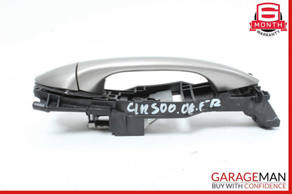 06-11 Mercedes W219 CLS550 Front Right Side Exterior Door Handle Cubanite Silver