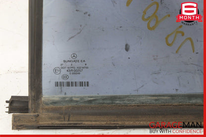 07-13 Mercedes W221 S63 AMG S450 Rear Left Side Door Quarter Window Auto Glass