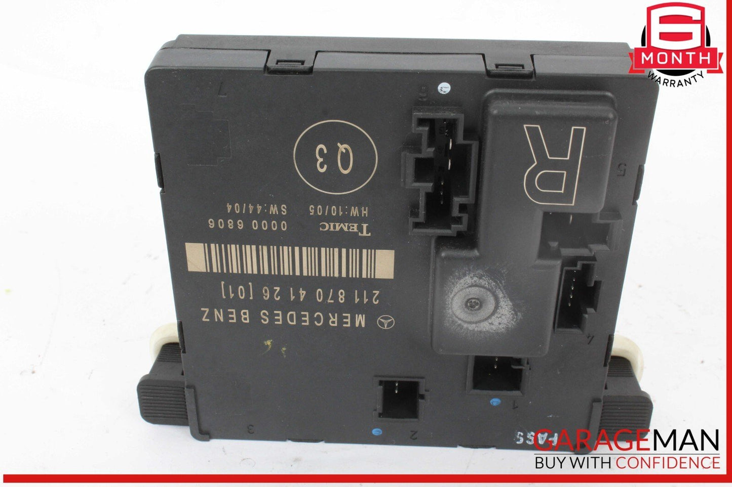 03-09 Mercedes W211 E350 E550 Rear Right Side Door Control Module Unit OEM