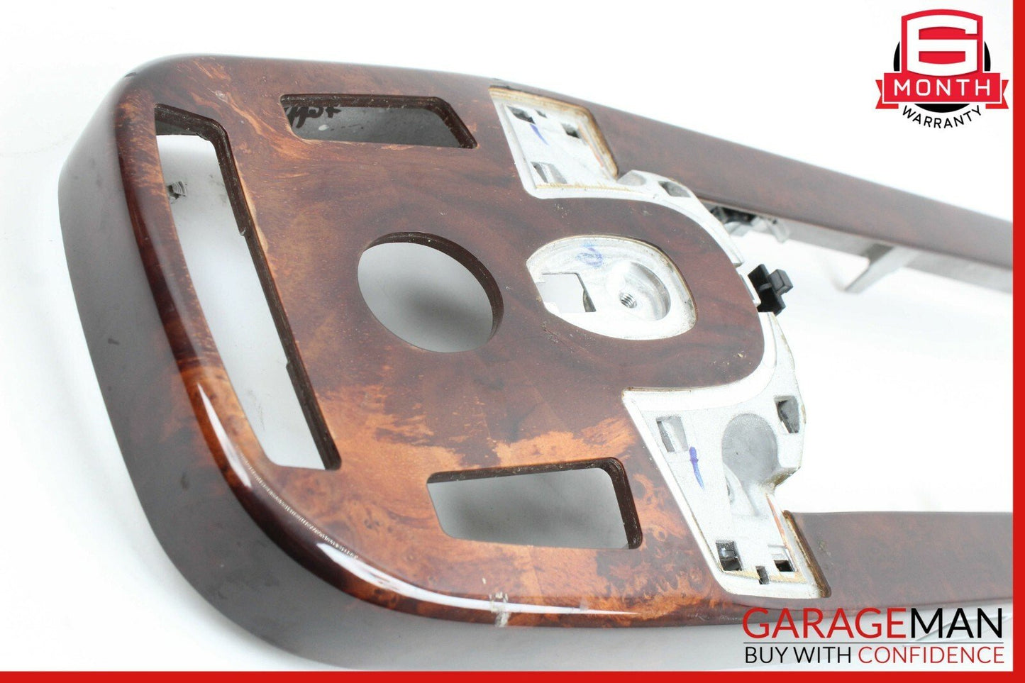 07-09 Mercedes W221 S450 S550 Center Console Armrest Trim Bezel Panel Wood OEM