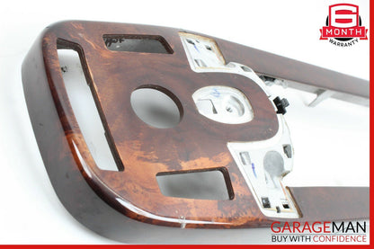 07-09 Mercedes W221 S450 S550 Center Console Armrest Trim Bezel Panel Wood OEM