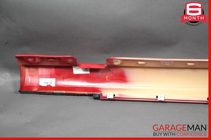 01-07 Mercedes W203 C230 C32 AMG Sport Sedan Left Side Skirt Rocker Panel Red
