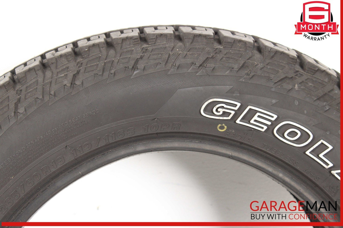 Yokohama Geolander A/T LT265/60 R18 119/116 10PR Wheel Tire OEM