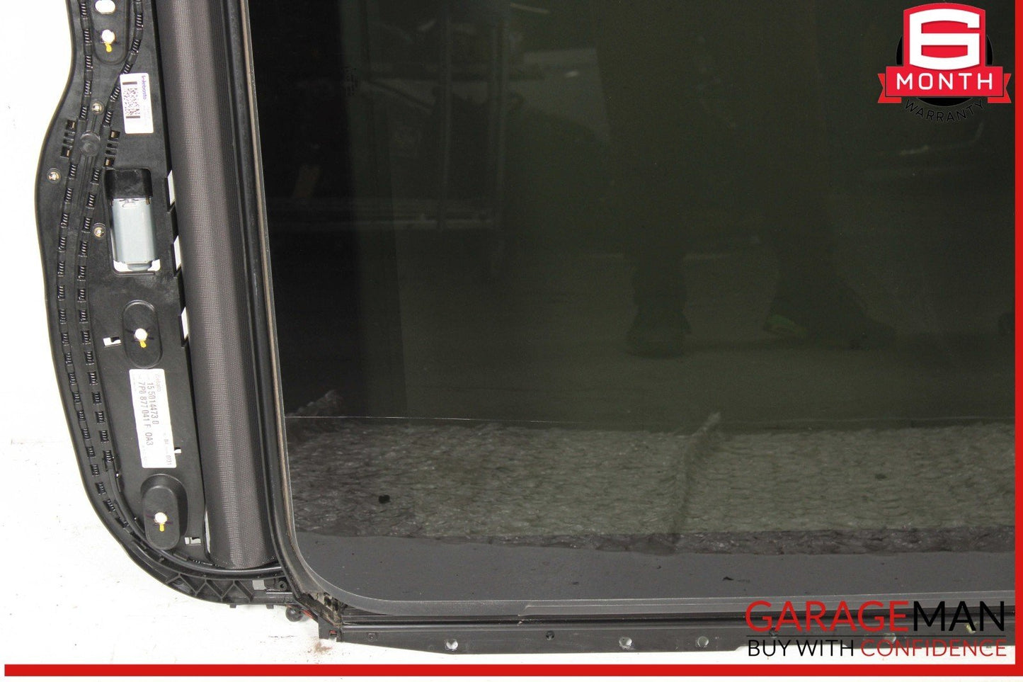 11-18 Porsche Cayenne 958 Panoramic Roof Glass Frame Black OEM