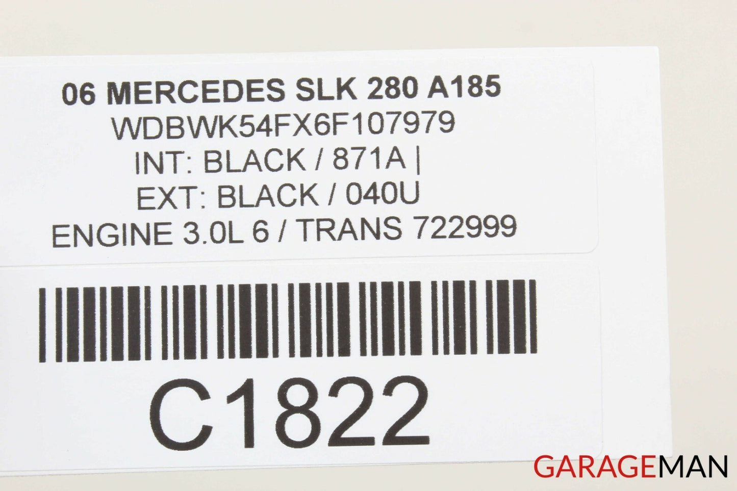 05-11 Mercedes R171 SLK280 Heating Heated Seat Control Module Unit Q4 OEM