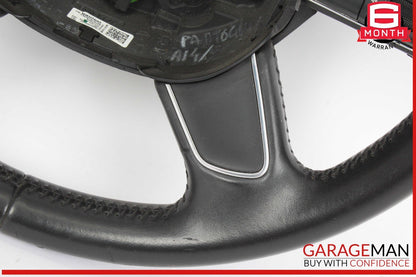 13-16 Audi A4 Front Left Driver Side Steering Wheel Black 4L0419091AC OEM