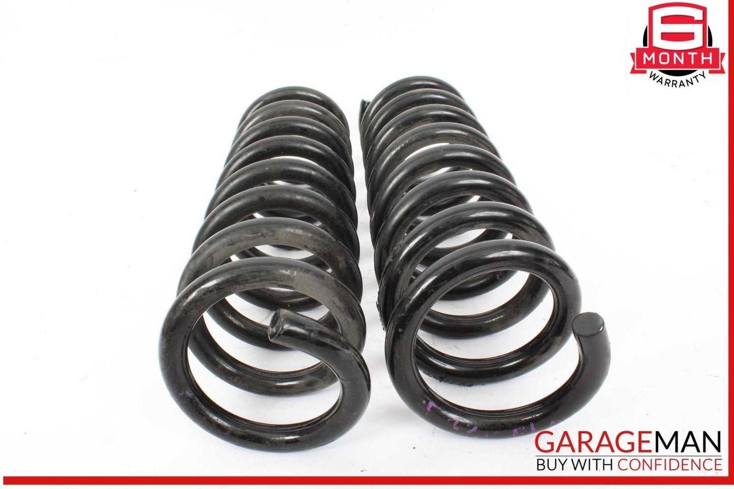 98-02 Mercedes W210 E320 E430 Rear Suspension Coil Spring Absorber Set of 2 Pc