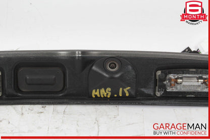 14-17 Maserati Ghibli Rear Trunk Lid Finisher Trim Light Bar w/ Camera OEM