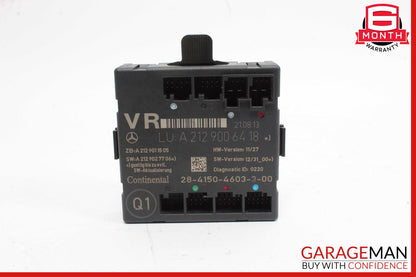 08-18 Mercedes W212 E350 CLS550 Front Right Side Door Control Module OEM