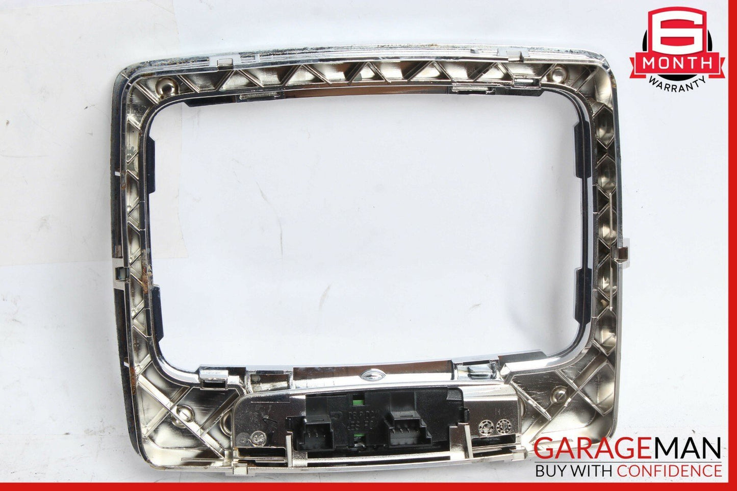 08-14 Mercedes C250 GLK350 E350 Center Console Shift Shifter Bezel Trim Silver