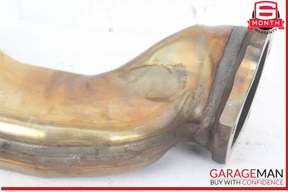 12-18 Mercedes W218 CLS550 4.6L Right Exhaust Pipe Adapter 2781400808 OEM