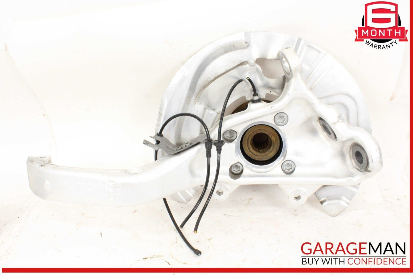 14-18 BMW X5 F15 X6 Front Left Driver Side Spindle Knuckle Wheel Hub OEM