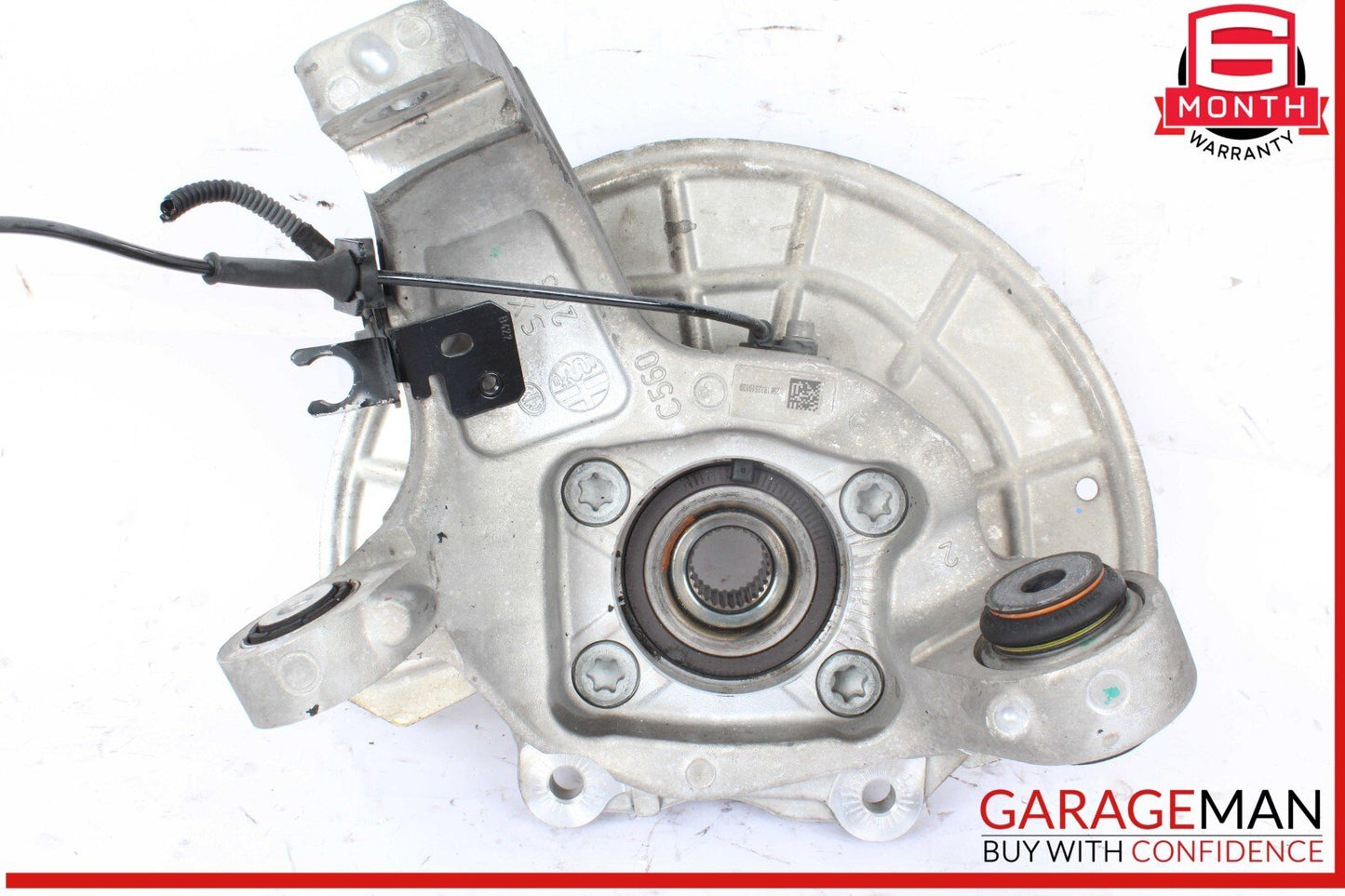 17-19 Alfa Romeo Giulia Rear Left Driver Side Spindle Knuckle Wheel Hub OEM
