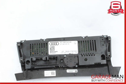 08-14 Audi Q5 A5 Front A/C AC Climate Control Switch Panel Assembly OEM