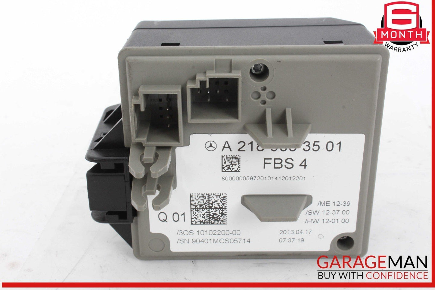 14-17 Mercedes W212 E350 E400 Ignition Switch Control Module 2189053501 OEM