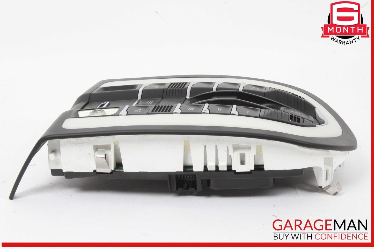 11-18 Porsche Cayenne 958 Front Overhead Dome Light Lamp Black 7PP919317 OEM
