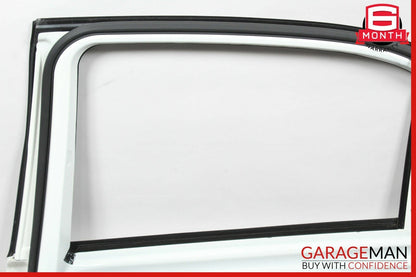 10-16 Mercedes W212 E500 Rear Right Passenger Side Exterior Door Shell White OEM
