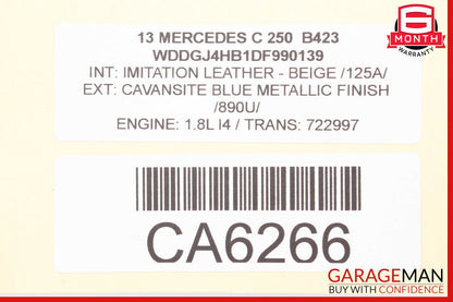 12-15 Mercedes W204 C250 SLK250 M271 Engine Throttle Body 2661410525 OEM