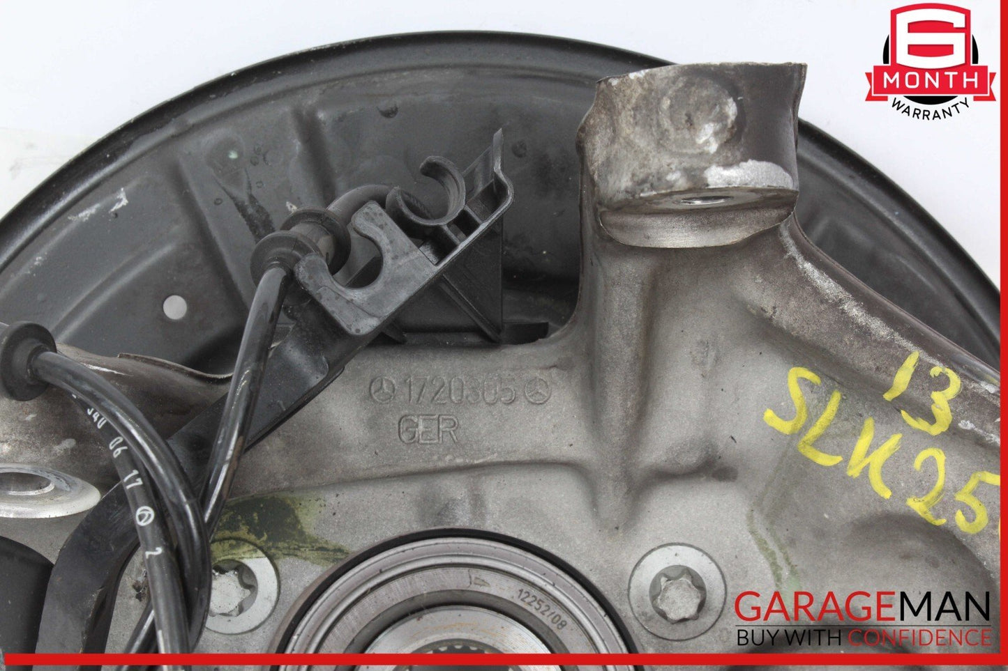 12-20 Mercedes R172 SLK250 SLK350 Rear Left Side Spindle Knuckle Hub Bearing