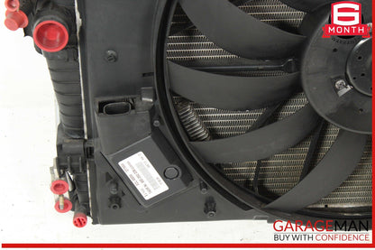 02-06 Mercedes W220 S430 Engine Motor Cooling Fan Shroud w/ Radiator OEM