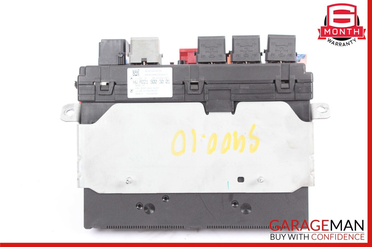 10-13 Mercedes W221 S400 S550 Rear Sam Fuse Box Relay Module Control OEM